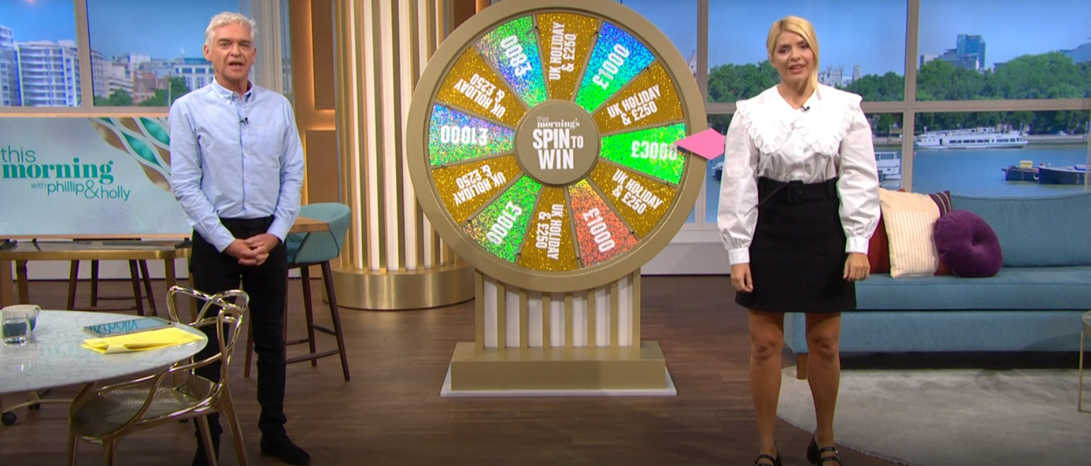 Holly Willoughby on This Morning