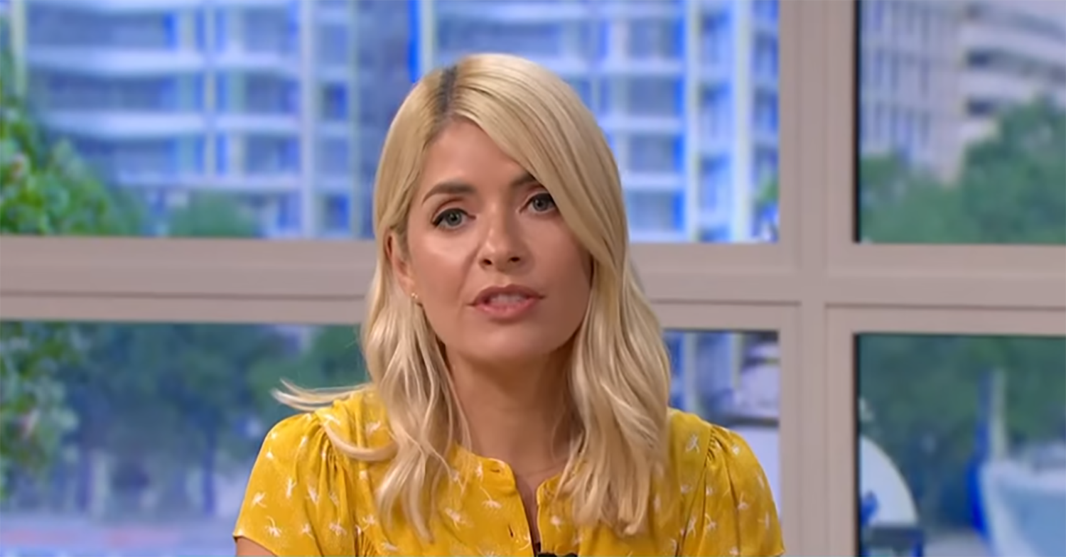Holly Willoughby on This Morning