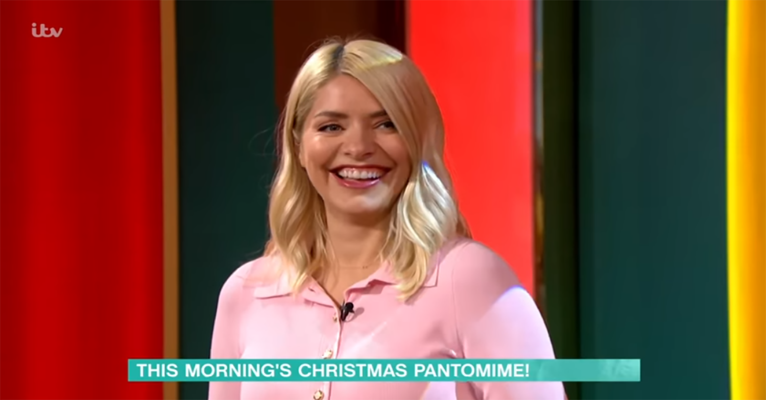 Holly Willoughby on This Morning