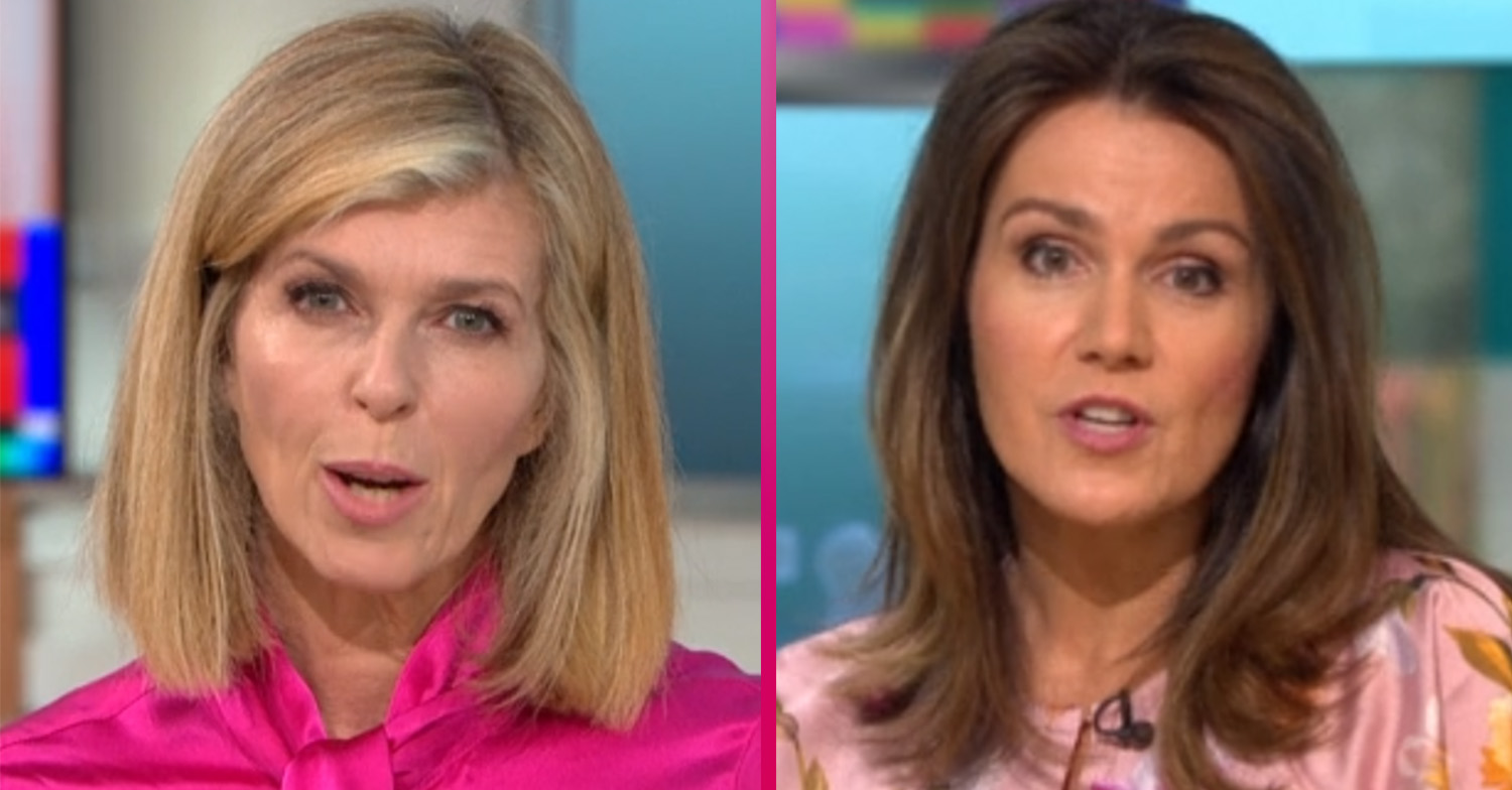 Kate Garraway and Susanna Reid on GMB