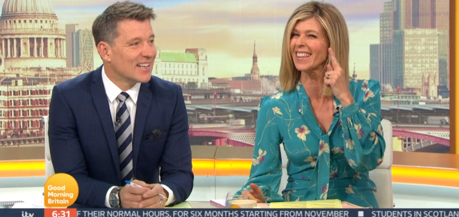 Kate Garraway on GMB