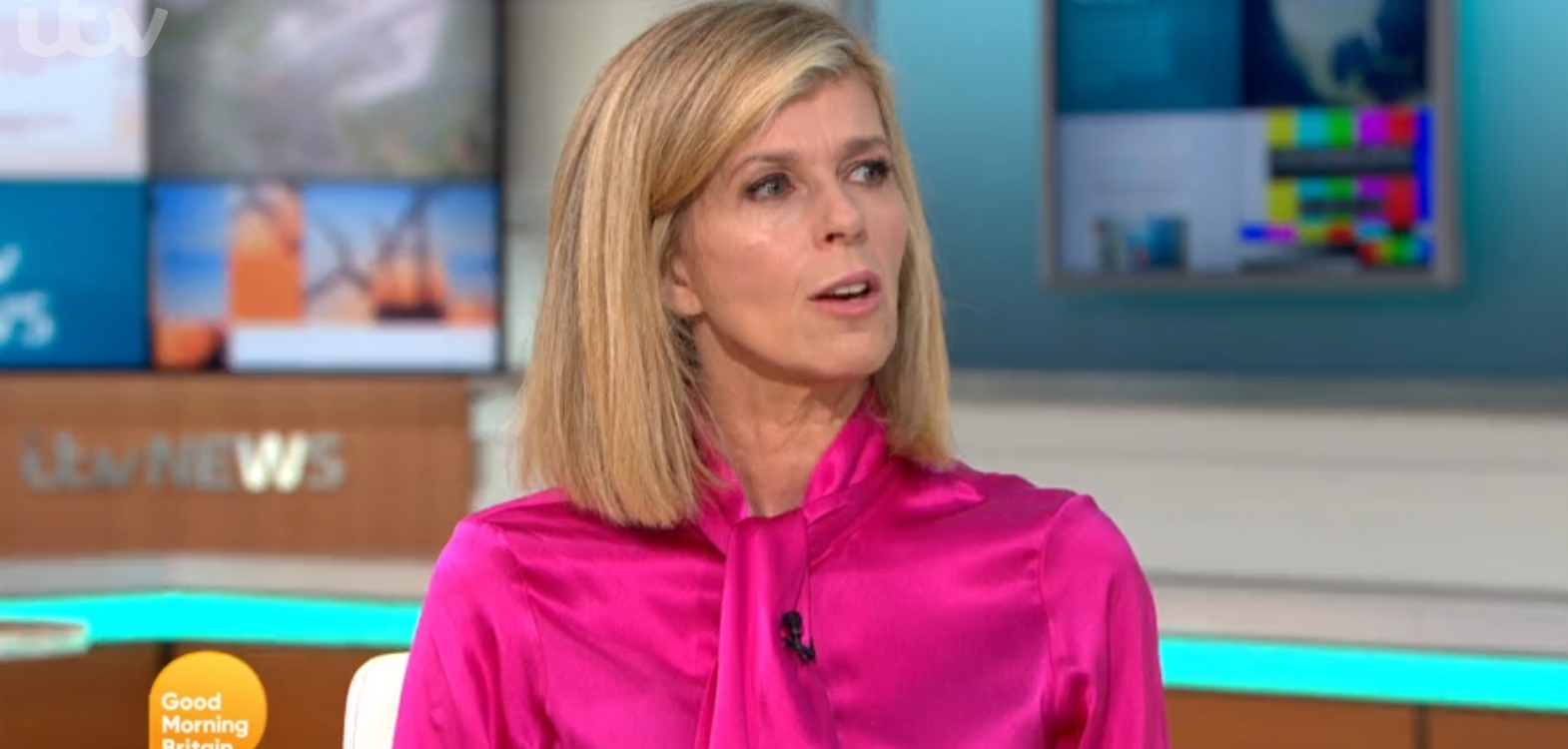 Kate Garraway on GMB