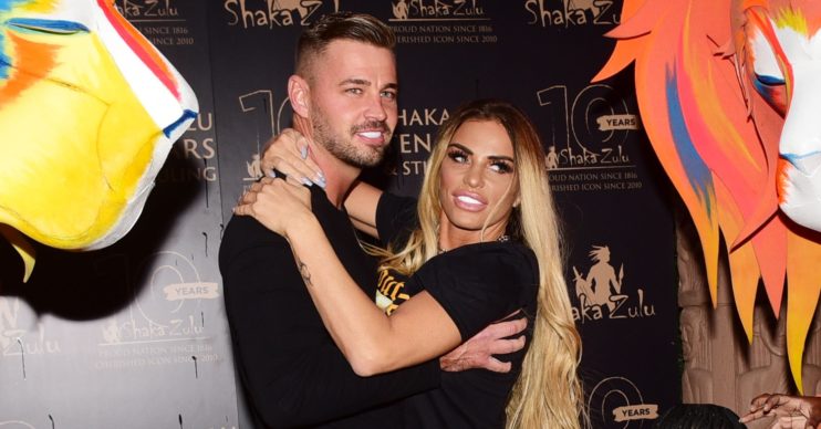 Katie Price and Carl Woods have shown off how 'smitten' they are