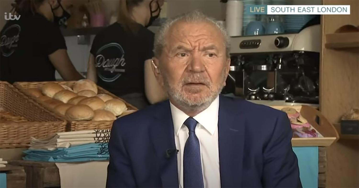 Lord Sugar on This Morning