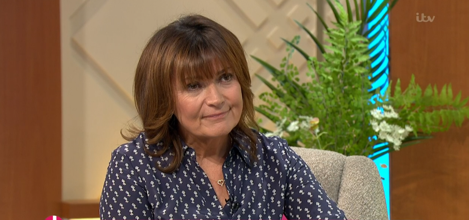 Lorraine Kelly on her show