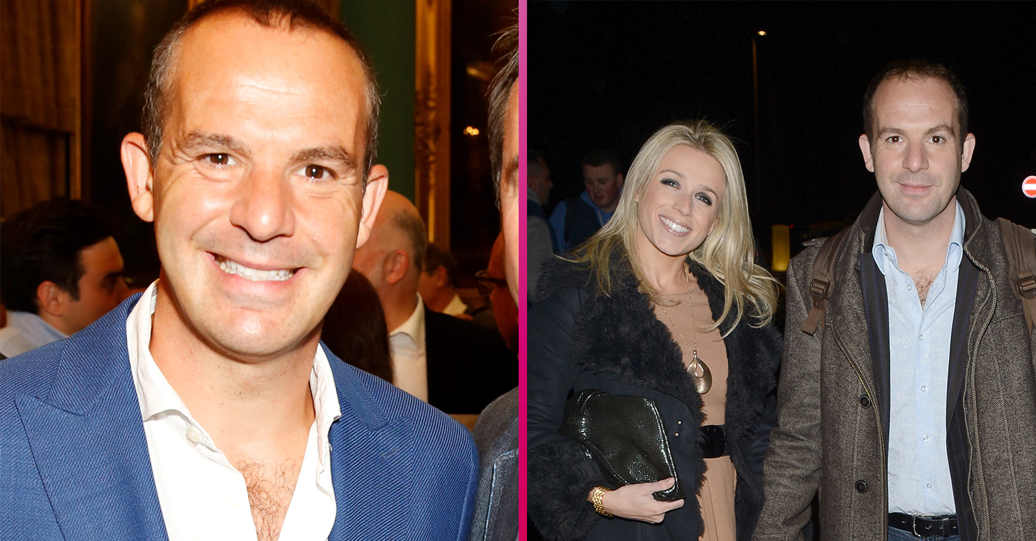 Martin Lewis and wife