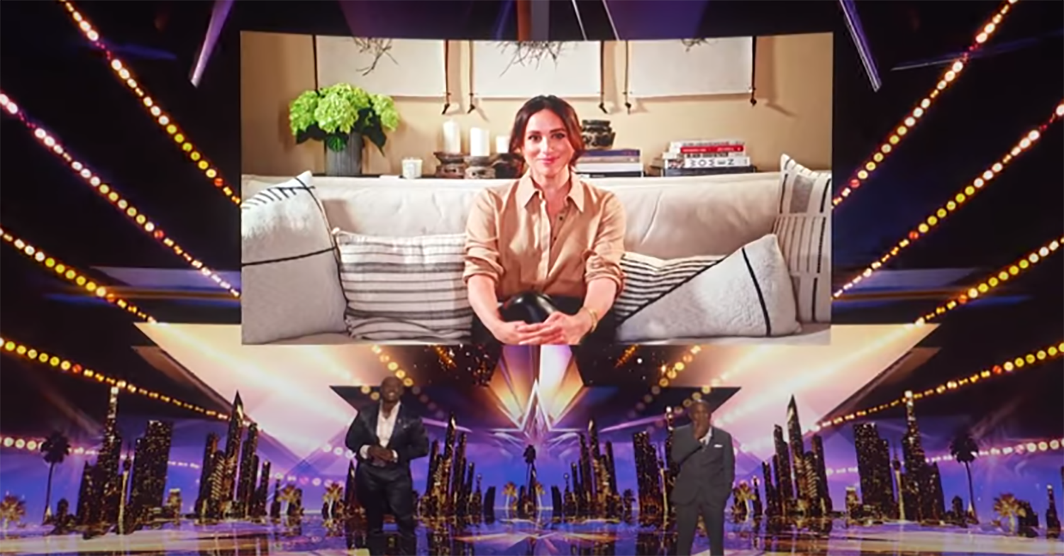 Meghan Markle on America's Got Talent