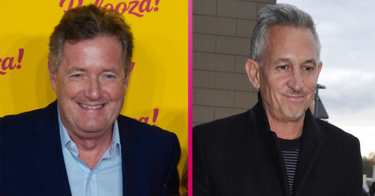 Piers morgan Gary Lineker
