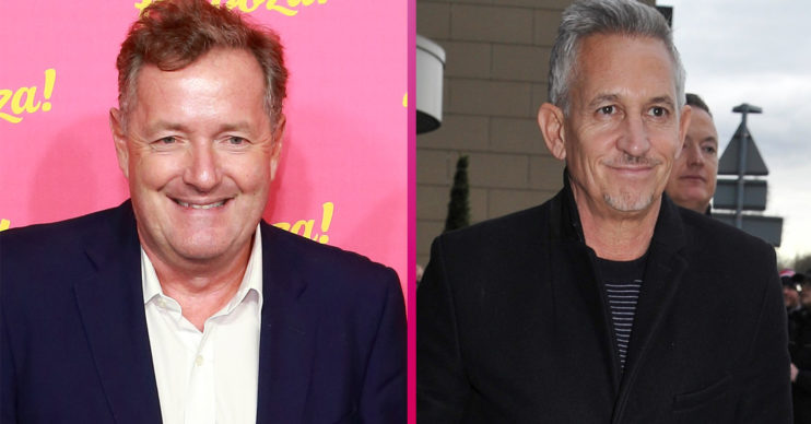 Piers Morgan Gary Lineker