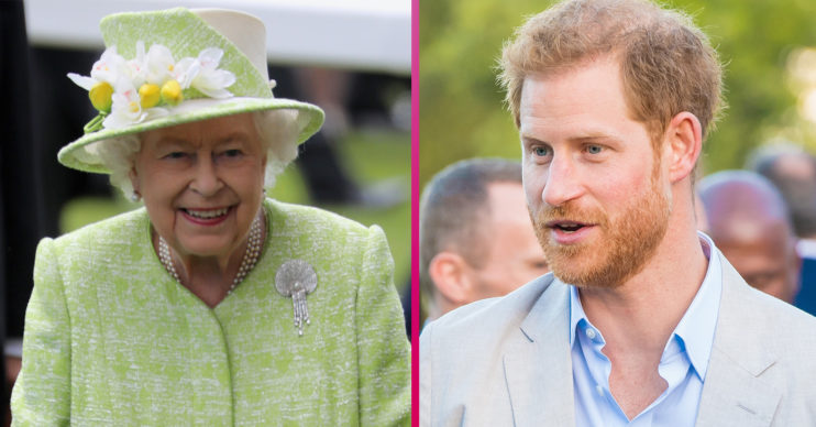 The Queen and Prince Harry - birthday