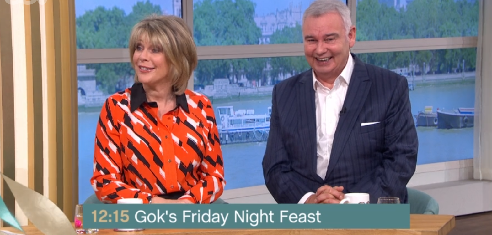 Ruth Langsford and Eamonn Holmes on This Morning
