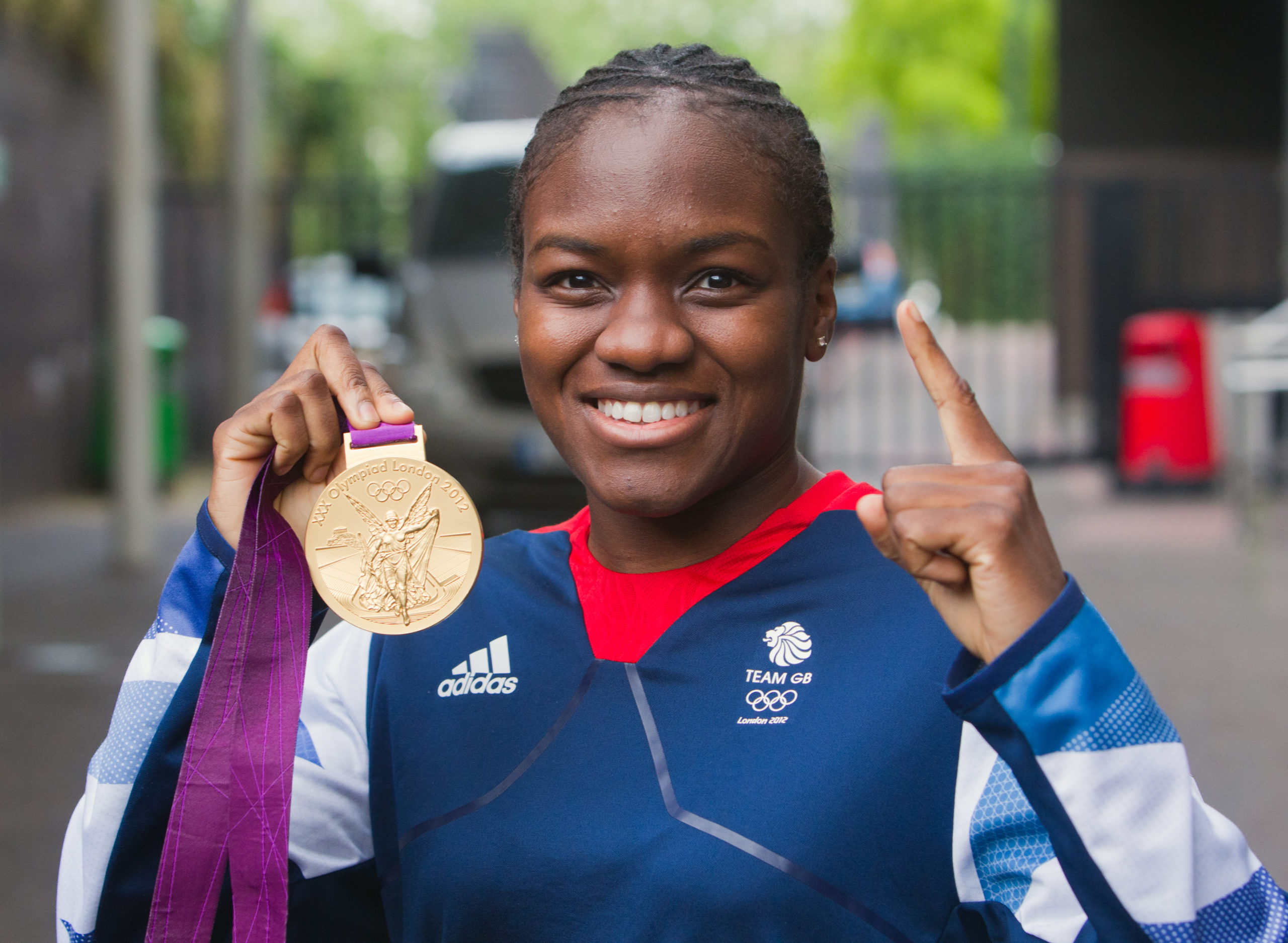 Olympic boxing gold medallist Nicola Adams 