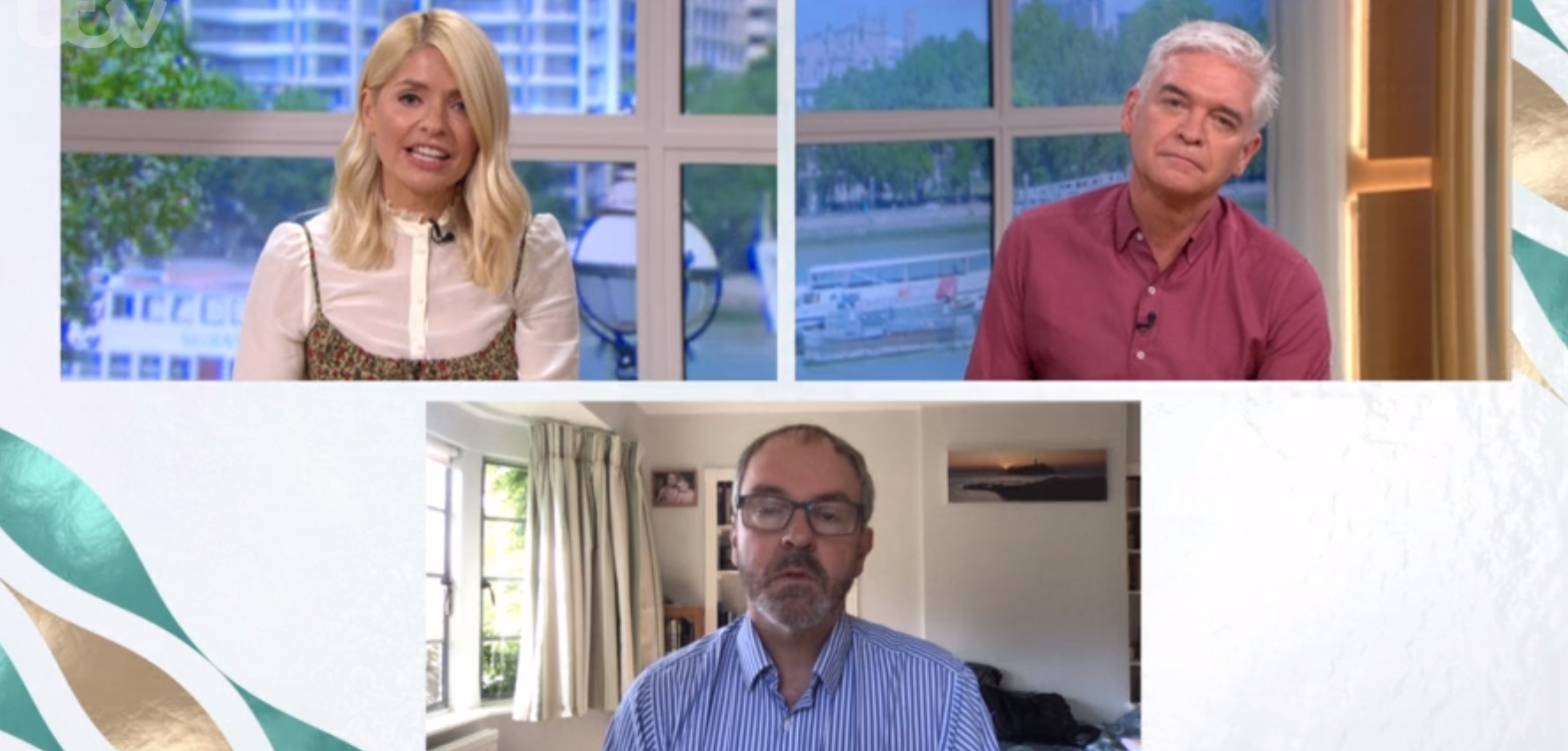 Holly Willoughby and Phillip Schofield on This Morning