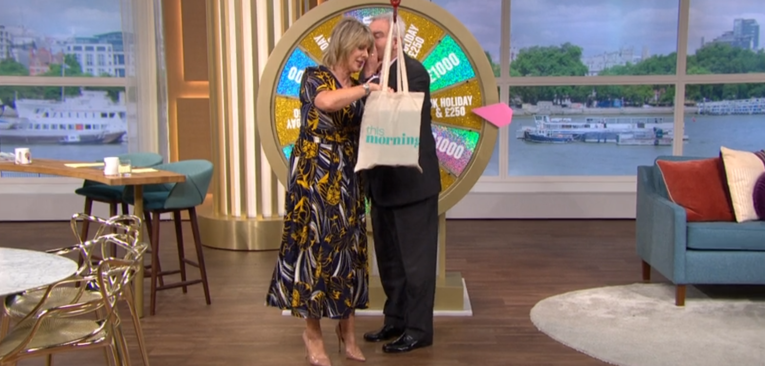 Ruth Langsford and Eamonn Holmes on This Morning