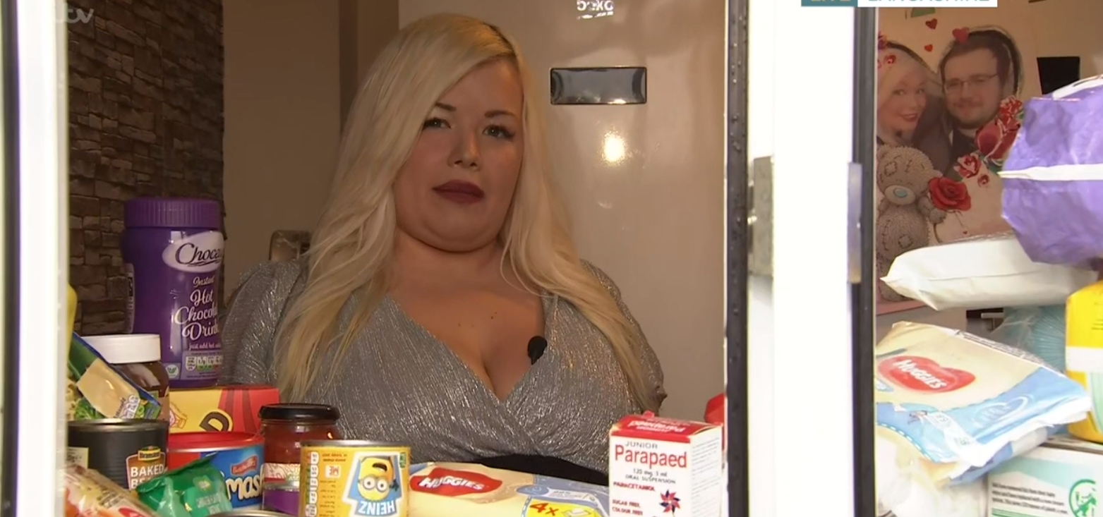 This Morning stockpiling woman