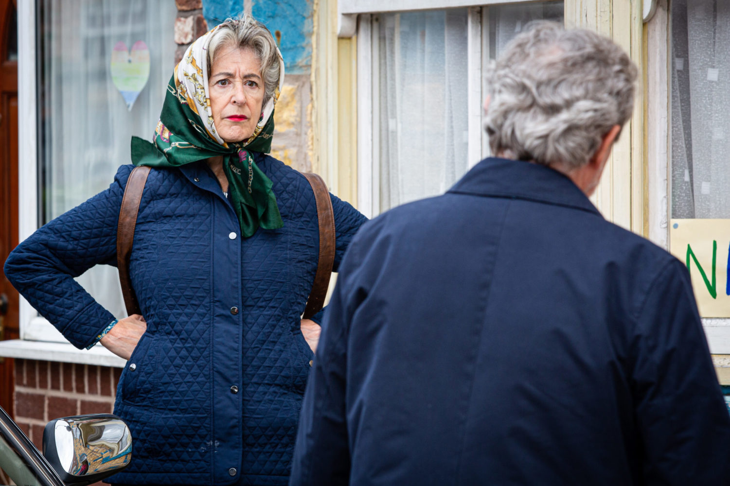 coronation street evelyn angry
