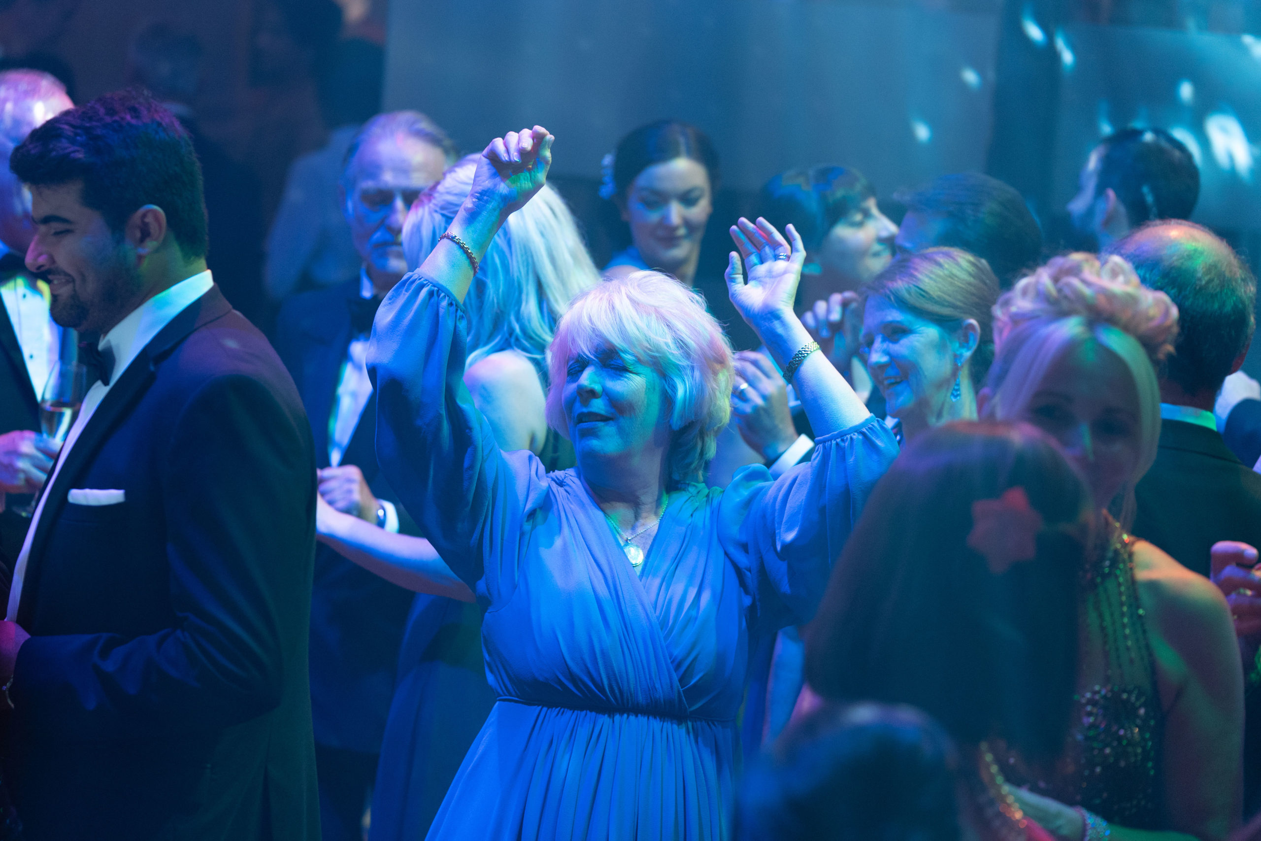 Gail lets her hair down after discovering her husband Henry had an affair in Life (Credit: BBC)