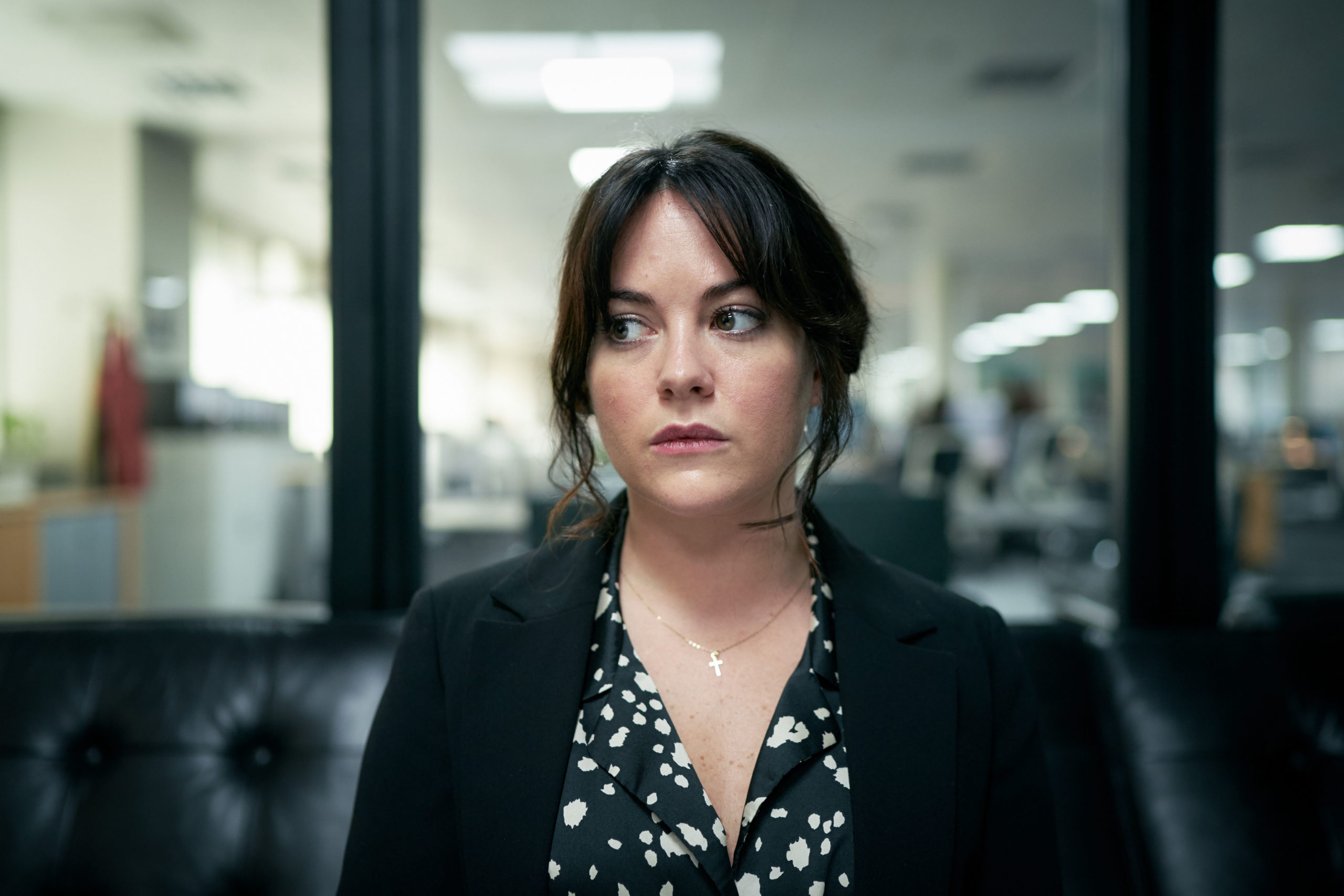 Sarah Greene as Charmian Pepper in Roadkill