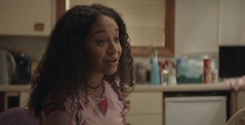 Siena Kelly as Amy in Adult Material on Channel 4