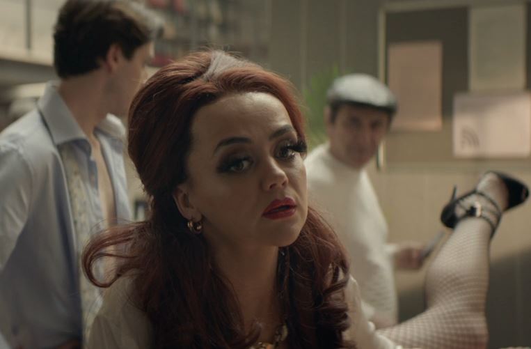 Hayley Squires playing Jolene Dollar in Adult Material