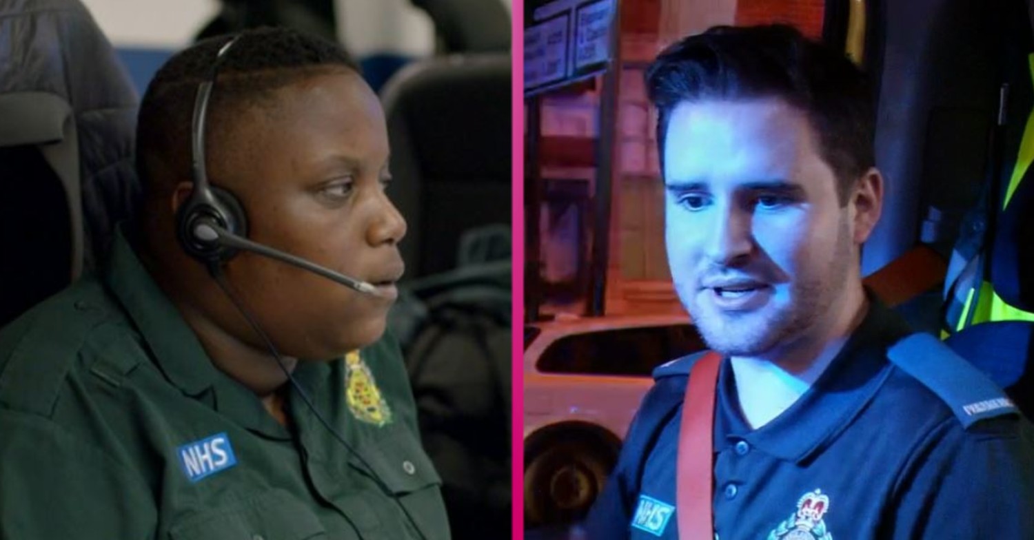 A 999 call handler and paramedic on Ambulance BBC hoax