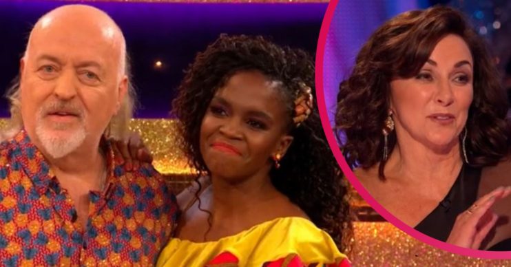 Bill Bailey, Oti Mabuse and Shirley Ballas