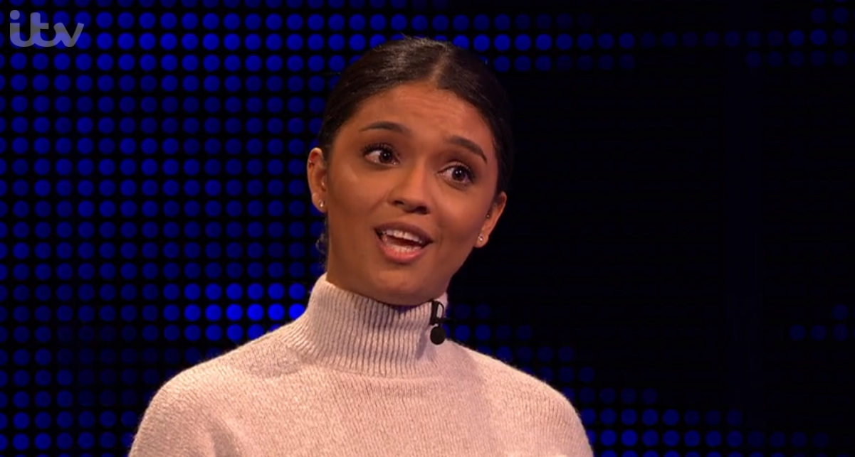 Alicia speaking on The Chase