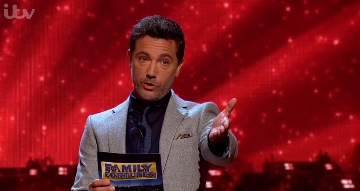 Gino D'Acampo on Family Fortunes