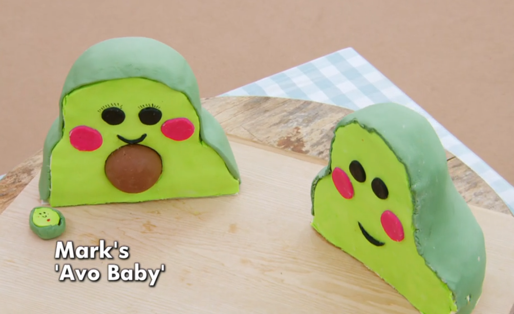 Mark's Avo Baby showstopper on GBBO