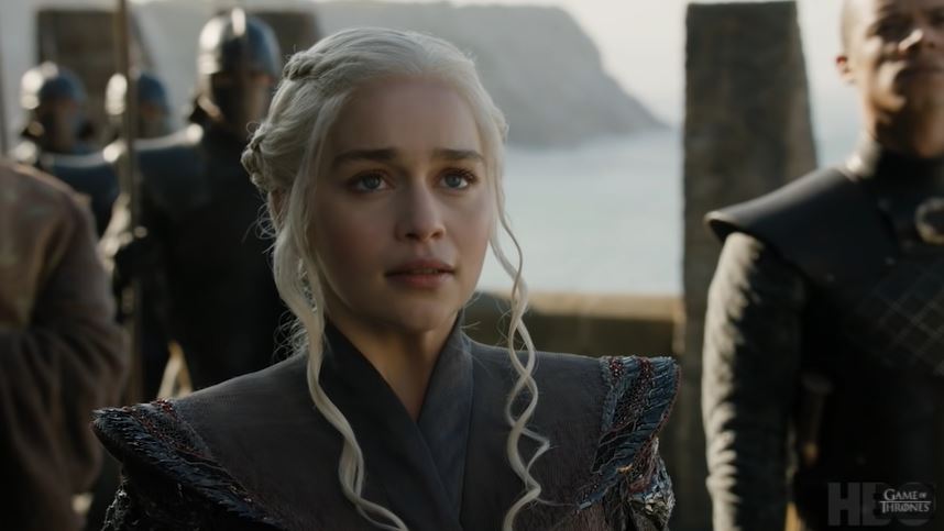 Emilia Clarke in Game of Thrones