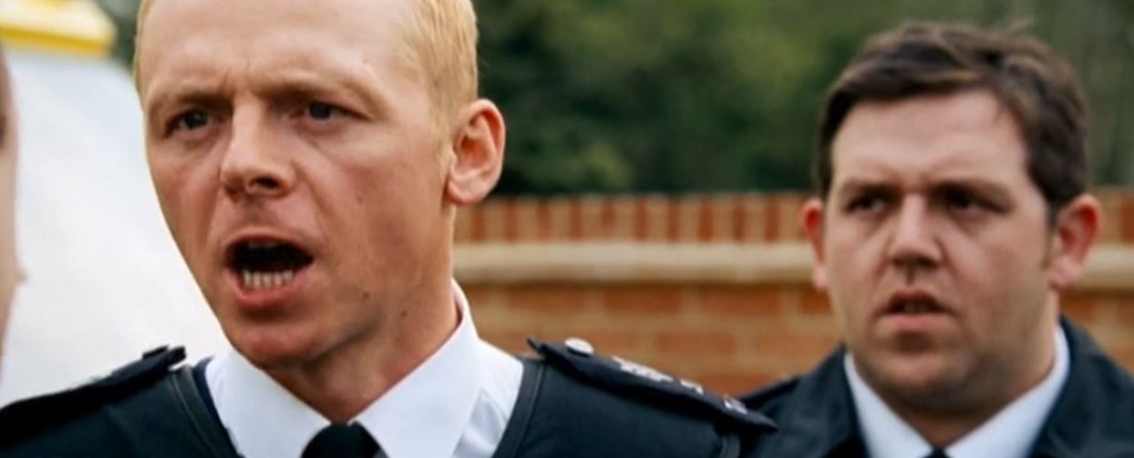 Simon Pegg Nick Frost Hot Fuzz