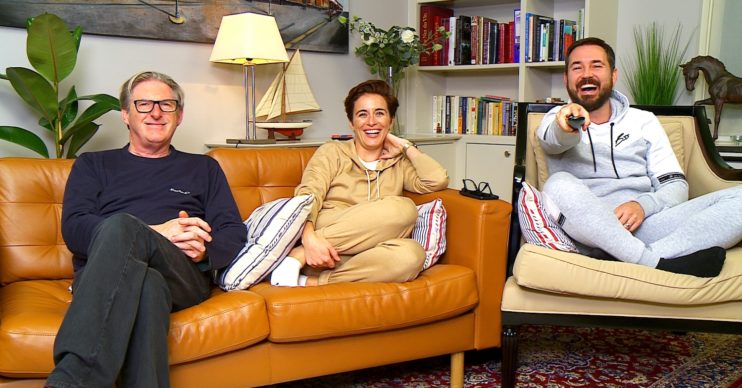 Adrian Dunbar, Vicky McClure and Martin Compston.