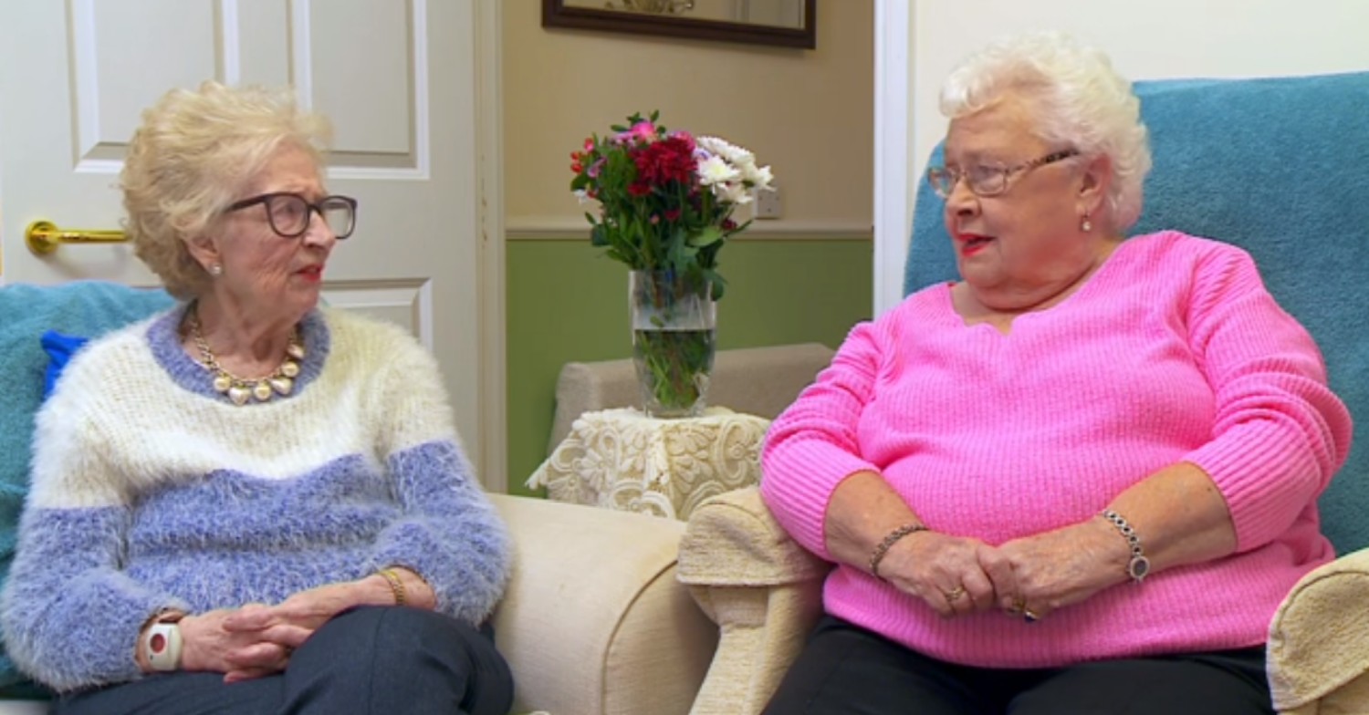 Gogglebox stars Mary and Marina