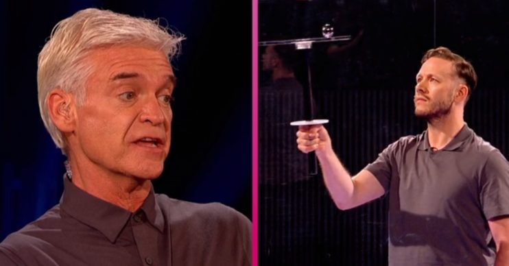 Phillip Schofield and Kevin Clifton on The Million Pound Cube
