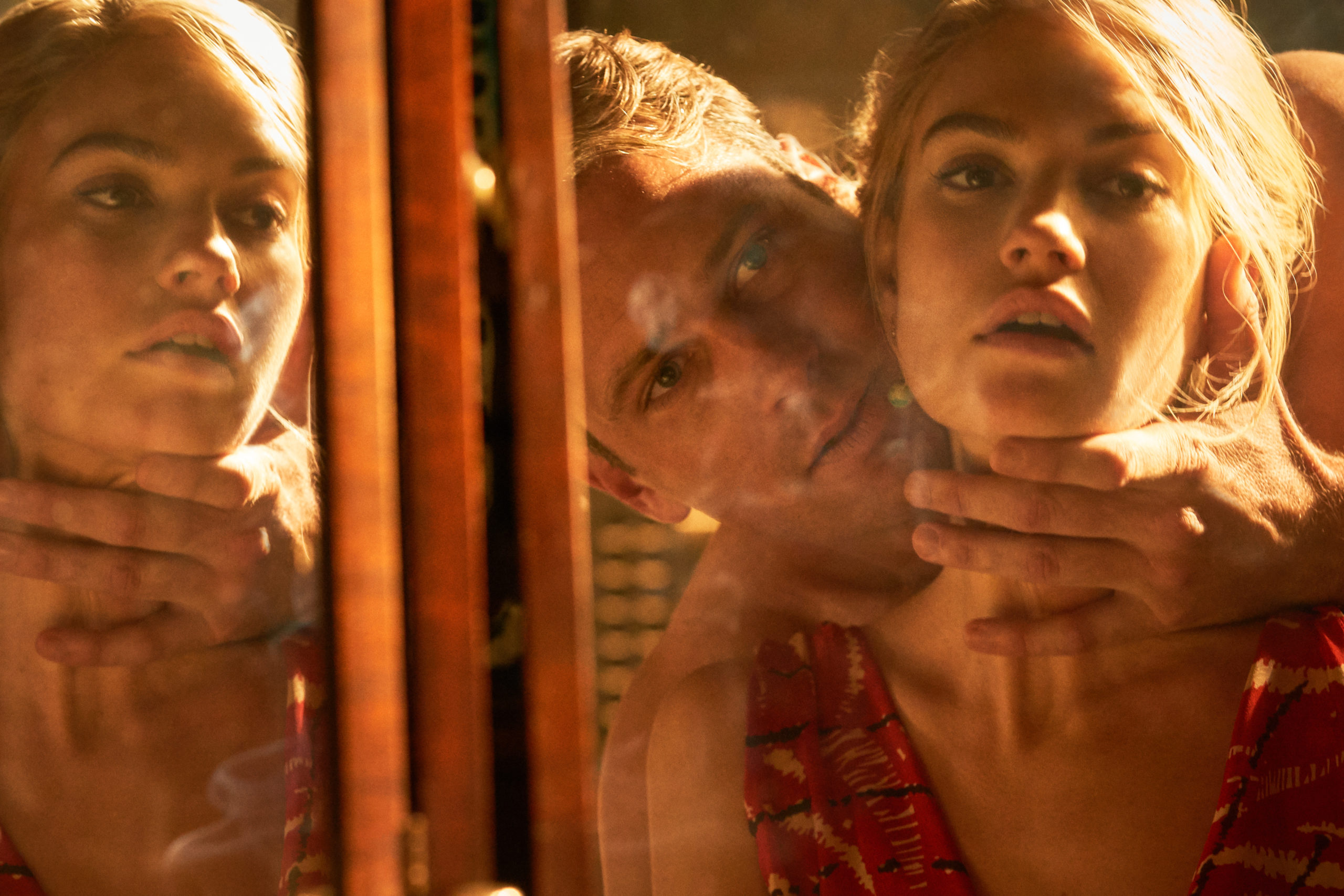 Lily James and Armie Hammer 