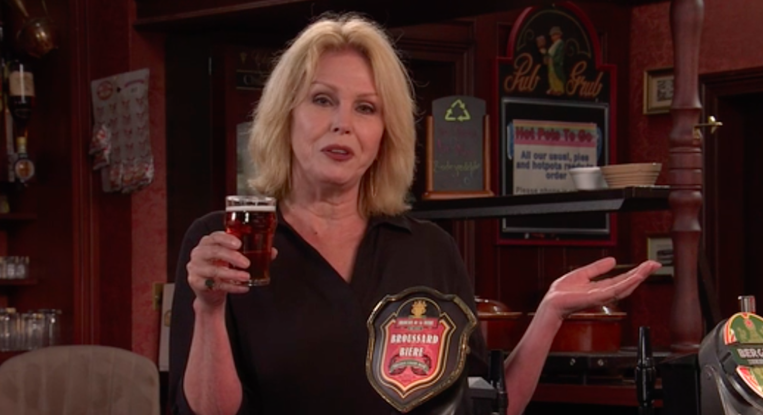 joanna lumley coronation street