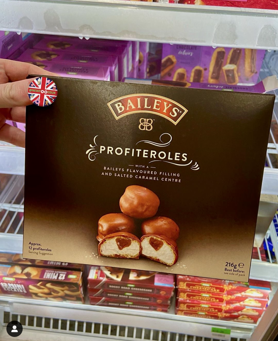 baileys profiteroles
