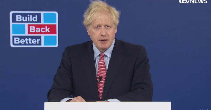 Boris Johnson social distancing