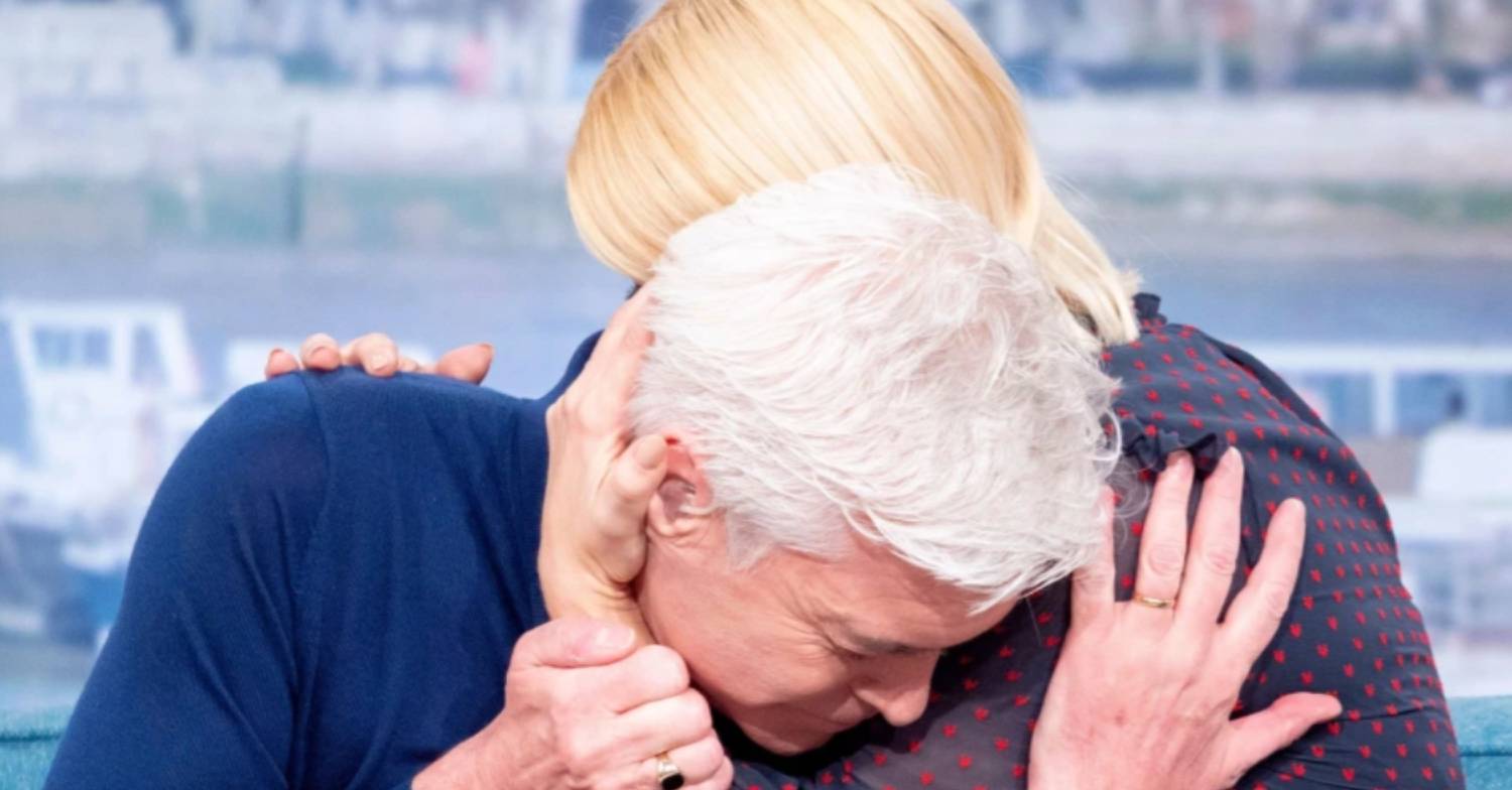 Phillip Schofield crying on This Morning with Holly Willoughby