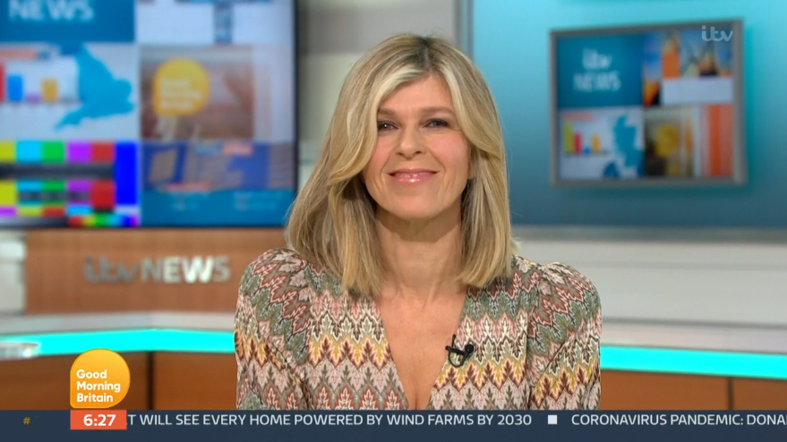 Kate Garraway on GMB