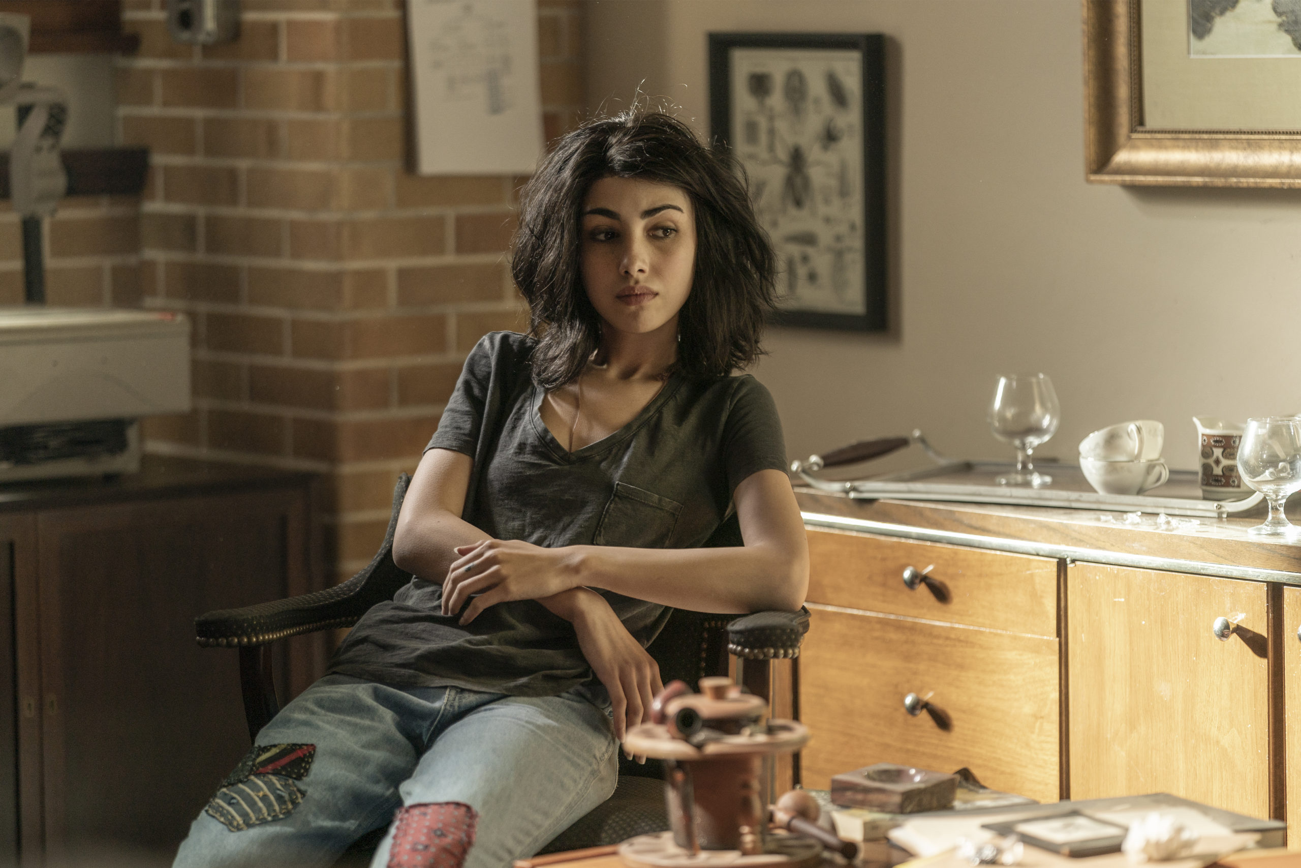 Alexa Mansour as Hope - The Walking Dead: World Beyond _ Season 1, Episode 1 - Photo Credit: Zach Dilgard/AMC