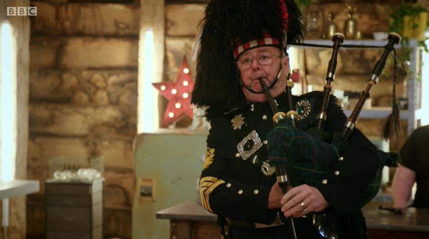The Repair Shop bagpipes