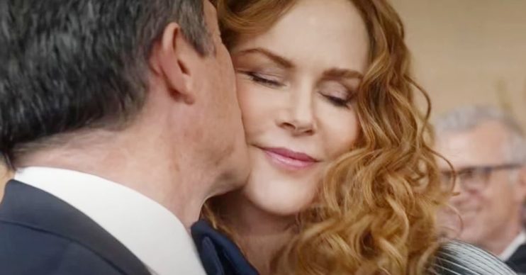 Hugh Grant and Nicole Kidman in The Undoing