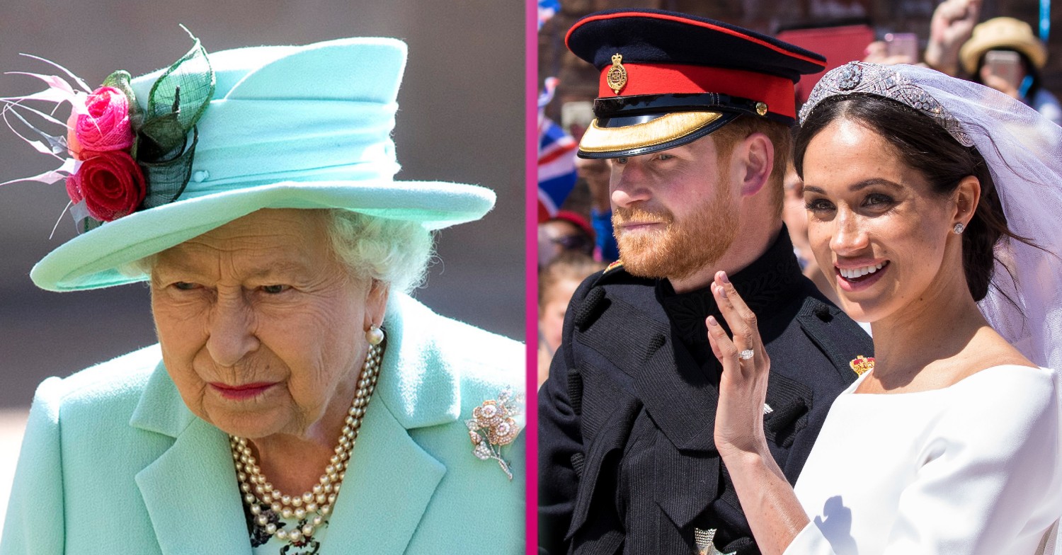 prince harry the queen meghan markle