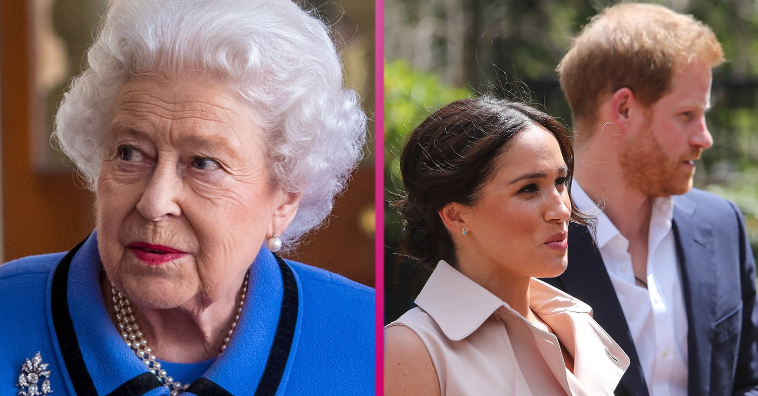 the queen meghan markle prince harry