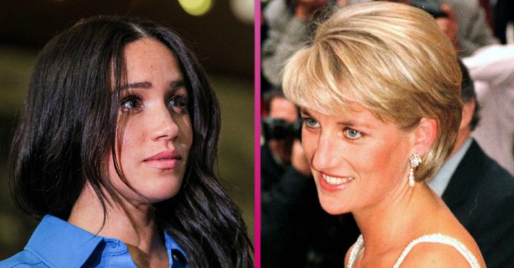 princess diana meghan markle