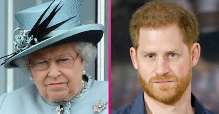 prince harry the queen