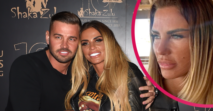 Carl Woods and Katie Price