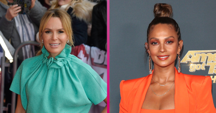Amanda Holden Alesha Dixon