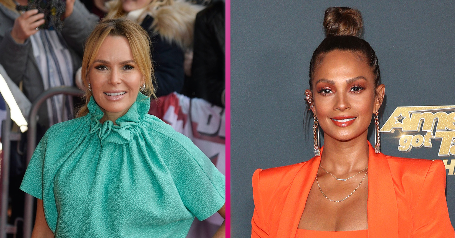 Amanda Holden Alesha Dixon